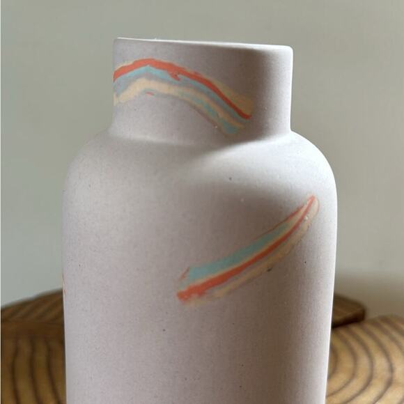 Peaches the studio Rainbow Nerikomi bud vase‎ - Picture 2 of 5